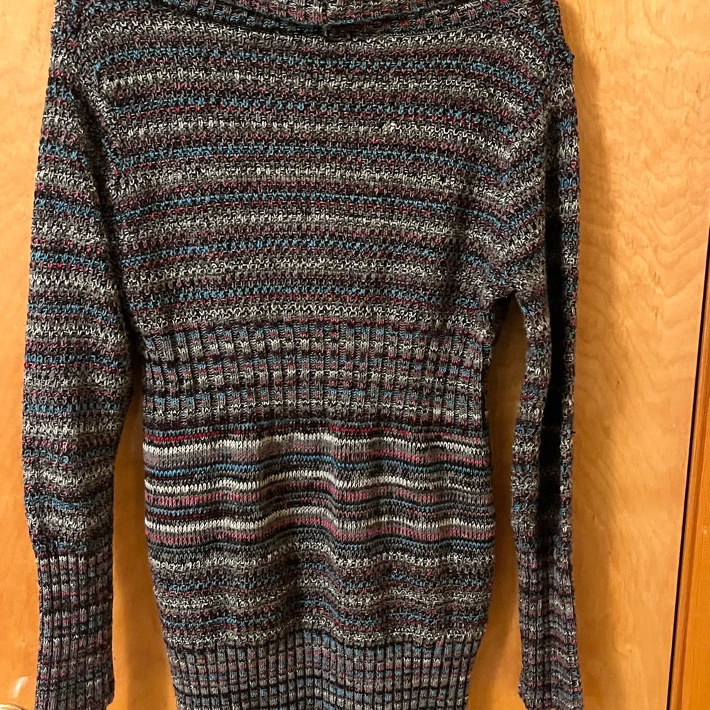 Wet Seal Multicolor Knit Sweater Large - Picture 2 of 5